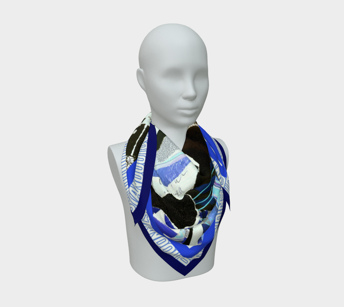 Ancestral Echo, Silk Scarf