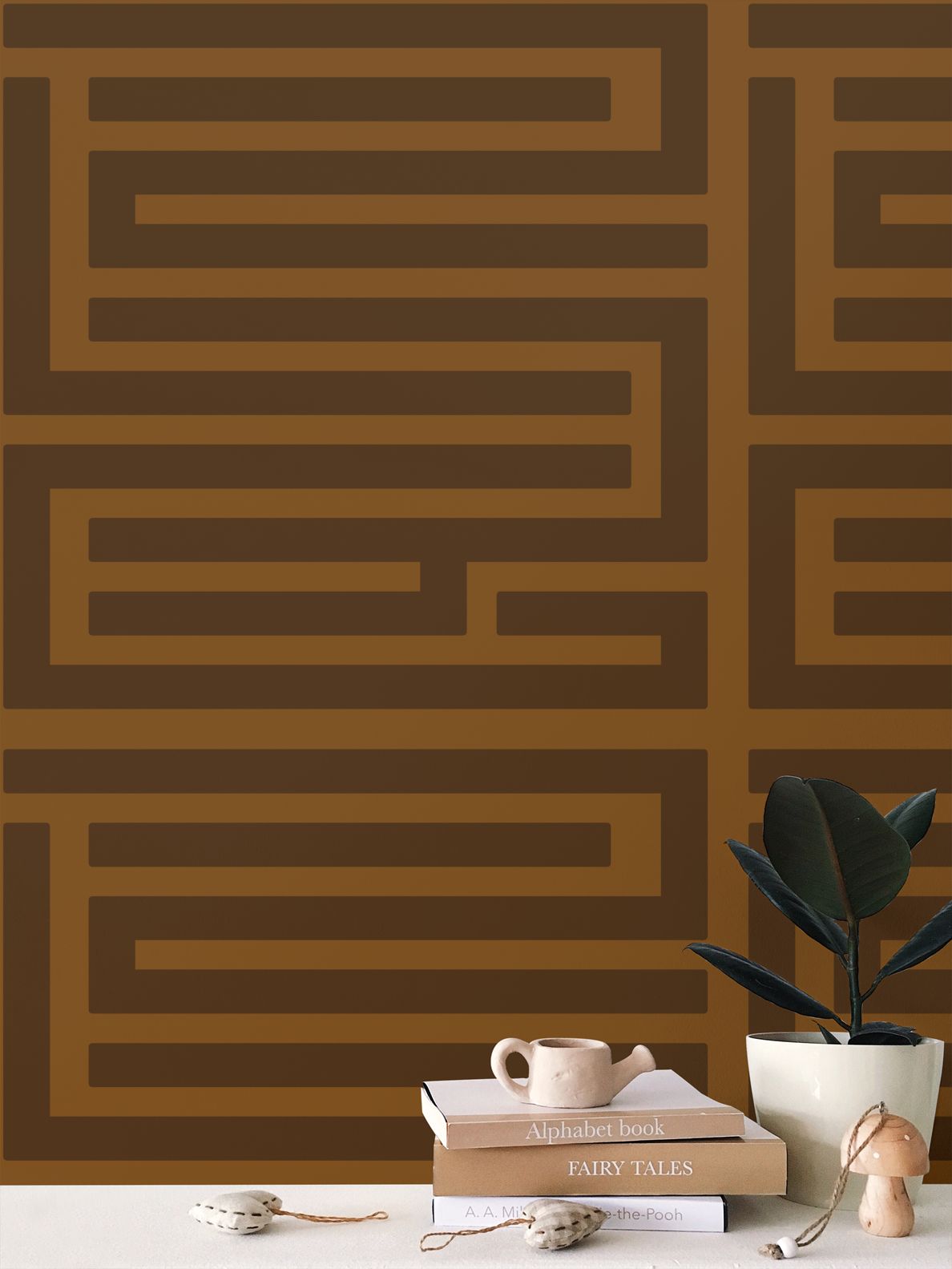 Cocoa Maze Wallpaper
