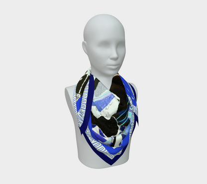 Ancestral Echo, Silk Scarf
