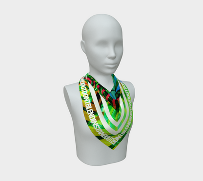 Electric Jungle, Silk Scarf