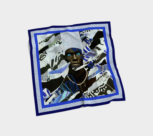 Ancestral Echo, Silk Scarf