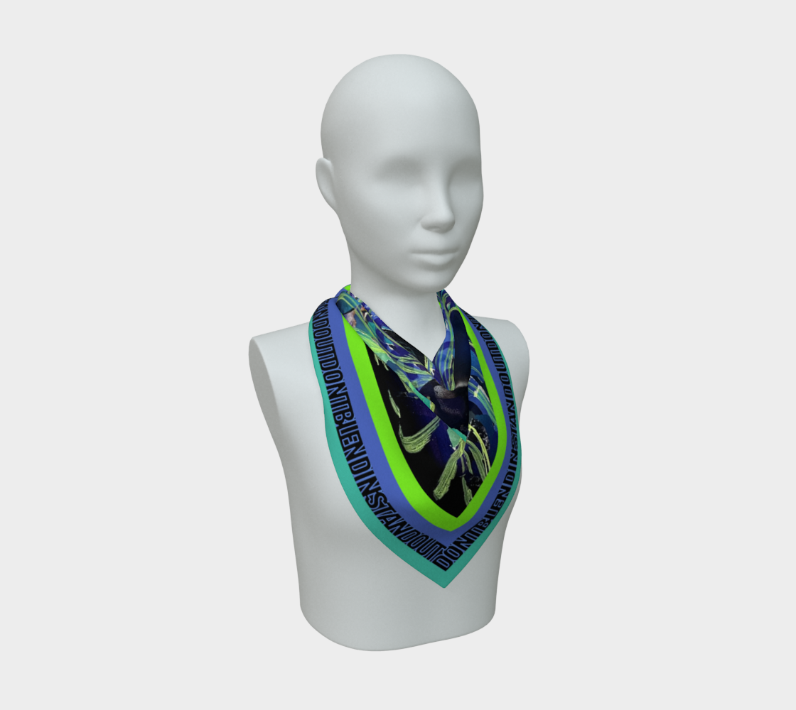 Between Worlds, Silk Scarf