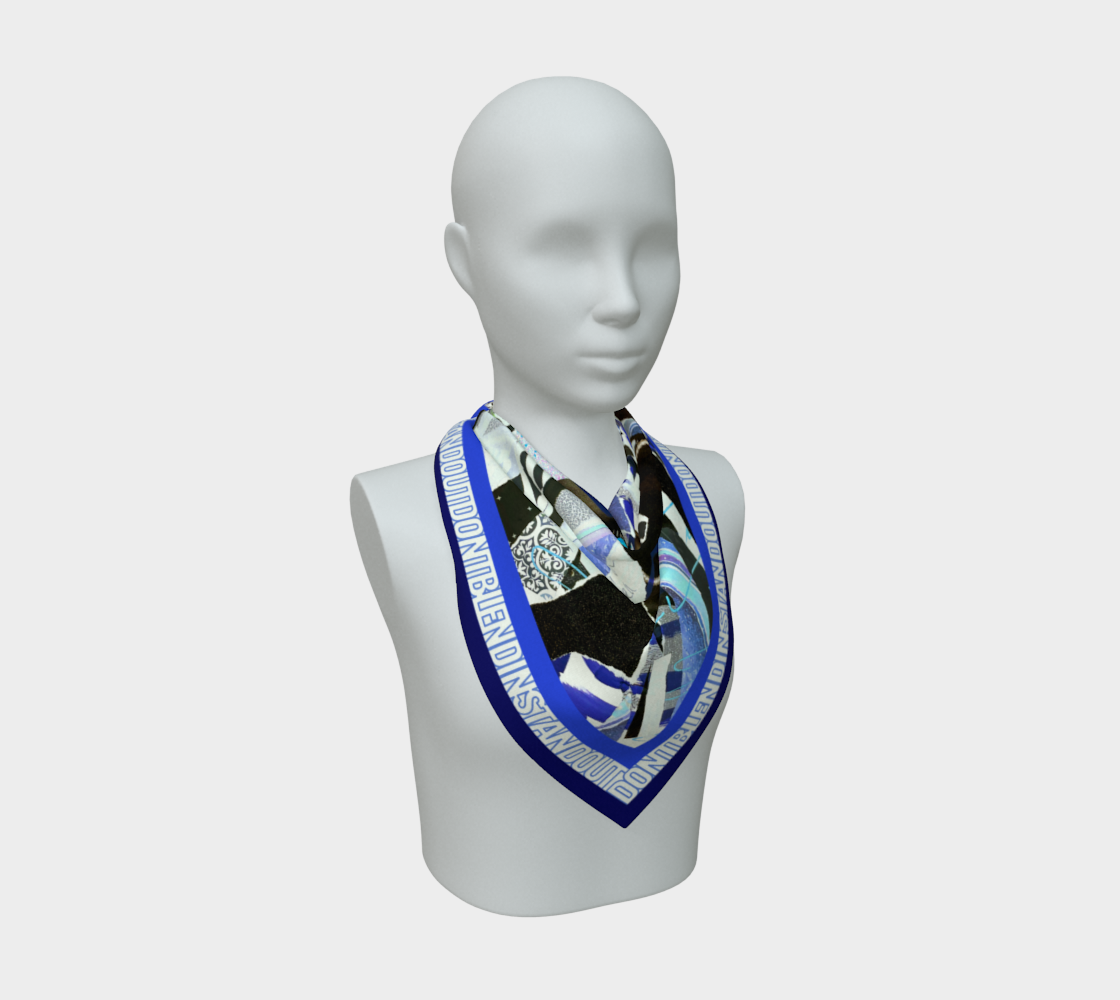 Ancestral Echo, Silk Scarf